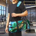 Sea Turtle Painting Print Gym Bag