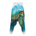 Sea Turtle Painting Print Hammer Pants