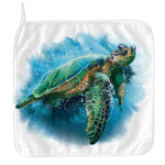 Sea Turtle Painting Print Hand Towel