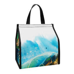 Sea Turtle Painting Print Insulated Lunch Tote