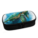 Sea Turtle Painting Print Insulin Cooler Travel Case