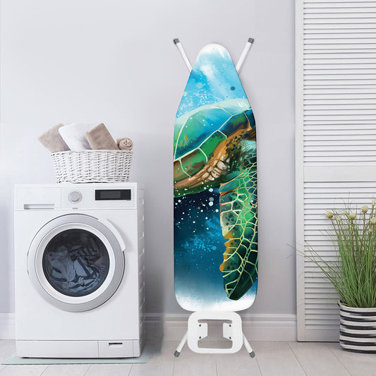 Sea Turtle Painting Print Ironing Board Cover