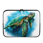 Sea Turtle Painting Print Laptop Sleeve