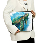 Sea Turtle Painting Print Laptop Sleeve
