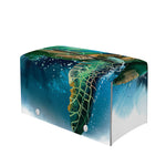 Sea Turtle Painting Print Leather Tissue Box Cover
