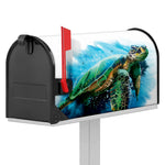Sea Turtle Painting Print Mailbox Cover