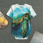 Sea Turtle Painting Print Men's Bodysuit