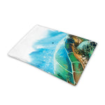Sea Turtle Painting Print Pet Cooling Mat Cover