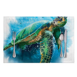 Sea Turtle Painting Print Placemat