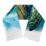 Sea Turtle Painting Print Scarf