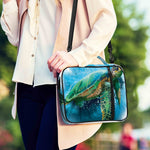 Sea Turtle Painting Print Shoulder Strap Bible Bag
