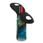 Sea Turtle Painting Print Single Neoprene Wine Tote