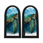 Sea Turtle Painting Print Skillet Handle Cover