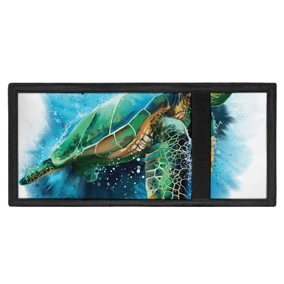 Sea Turtle Painting Print Trifold Wallet