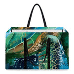 Sea Turtle Painting Print Utility Tote Bag