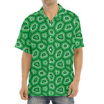 Sea Turtle Shell Pattern Print Aloha Shirt