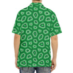 Sea Turtle Shell Pattern Print Aloha Shirt