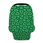 Sea Turtle Shell Pattern Print Baby Seat Cover