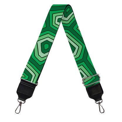 Sea Turtle Shell Pattern Print Bag Strap