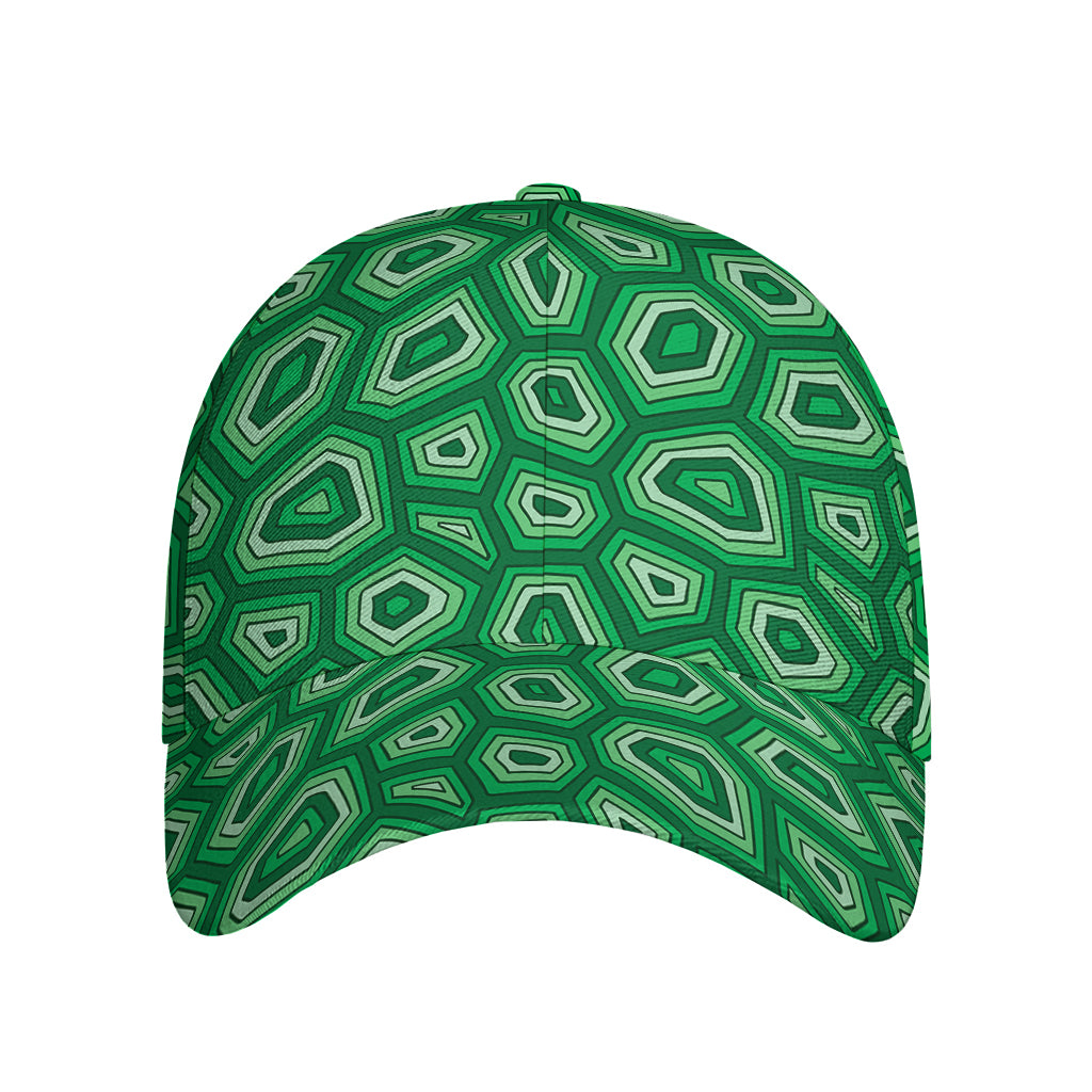 Sea Turtle Shell Pattern Print Baseball Cap