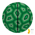 Sea Turtle Shell Pattern Print Basketball
