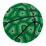 Sea Turtle Shell Pattern Print Basketball
