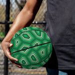 Sea Turtle Shell Pattern Print Basketball