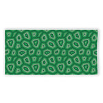 Sea Turtle Shell Pattern Print Beach Towel
