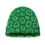 Sea Turtle Shell Pattern Print Beanie