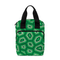 Sea Turtle Shell Pattern Print Bible Tote Bag