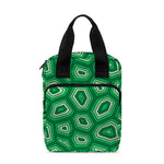 Sea Turtle Shell Pattern Print Bible Tote Bag