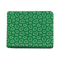 Sea Turtle Shell Pattern Print Bifold Wallet
