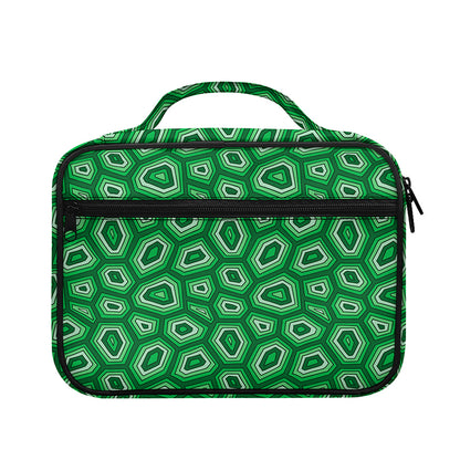 Sea Turtle Shell Pattern Print Briefcase Bible Bag