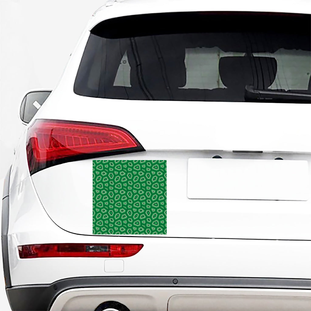 Sea Turtle Shell Pattern Print Car Sticker