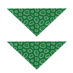 Sea Turtle Shell Pattern Print Dog Bandana