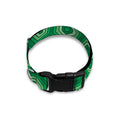 Sea Turtle Shell Pattern Print Dog Collar