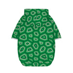 Sea Turtle Shell Pattern Print Dog Zip Up Hoodie