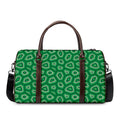 Sea Turtle Shell Pattern Print Duffel Bag