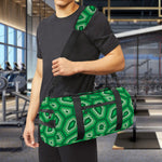 Sea Turtle Shell Pattern Print Gym Bag