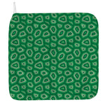 Sea Turtle Shell Pattern Print Hand Towel