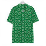 Sea Turtle Shell Pattern Print Hawaiian Shirt