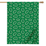 Sea Turtle Shell Pattern Print House Flag