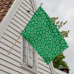 Sea Turtle Shell Pattern Print House Flag