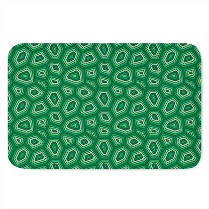 Sea Turtle Shell Pattern Print Indoor Door Mat
