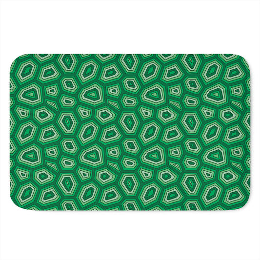 Sea Turtle Shell Pattern Print Indoor Door Mat