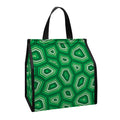 Sea Turtle Shell Pattern Print Insulated Lunch Tote
