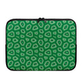 Sea Turtle Shell Pattern Print Laptop Sleeve