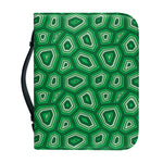 Sea Turtle Shell Pattern Print Leather Bible Cover