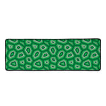 Sea Turtle Shell Pattern Print Long Kitchen Mat