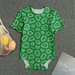 Sea Turtle Shell Pattern Print Men's Bodysuit